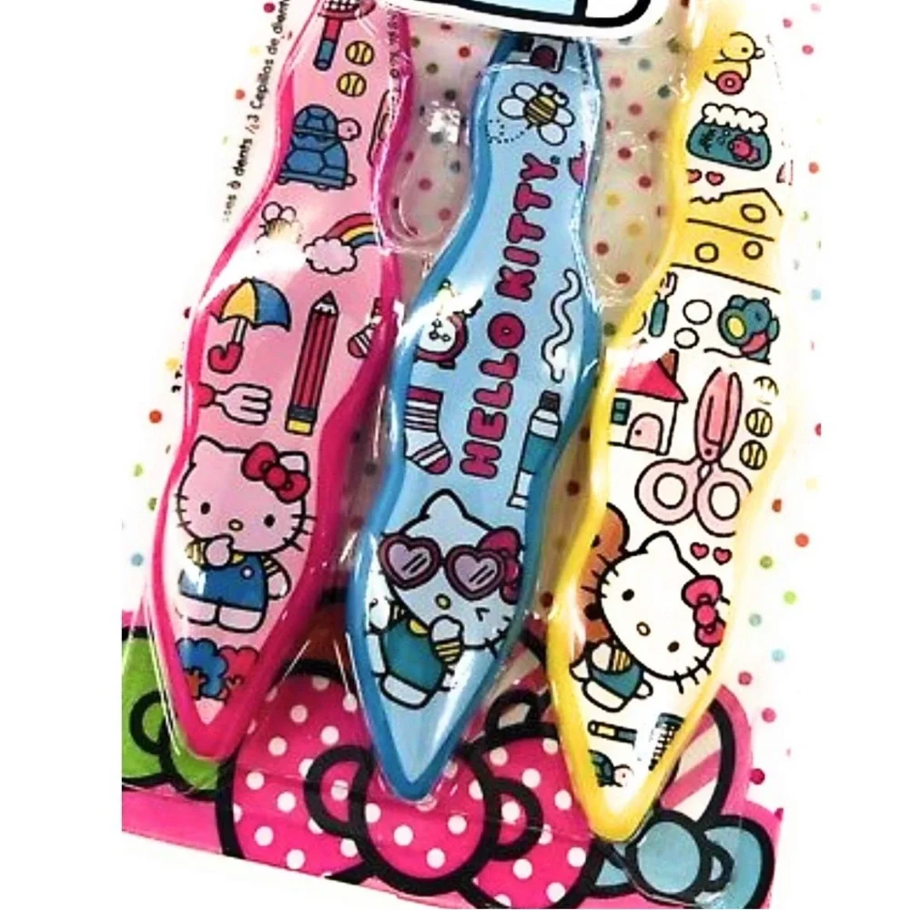 Firefly Hello Kitty Toothbrushes 🪥 3 Pack